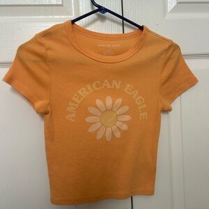 American Eagle Outfitters Sunflower Orange Tee
